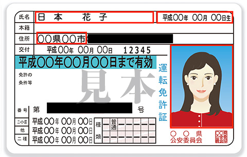 免許証